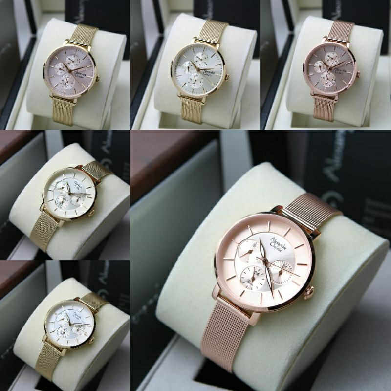 [ORIGINAL100℅✔]JAM TANGAN WANITA ALEXANDER CHRISTIE AC2959 / AC 2959 / AC 2870 / AC2870 / AC2916 / A