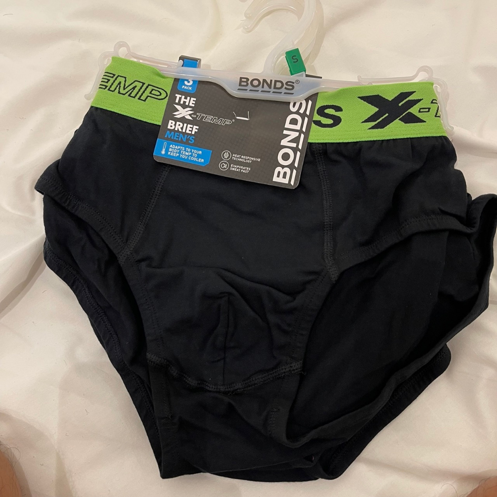 BRIEF Celana Dalam Pria BONDS 3PACK Hitam SET