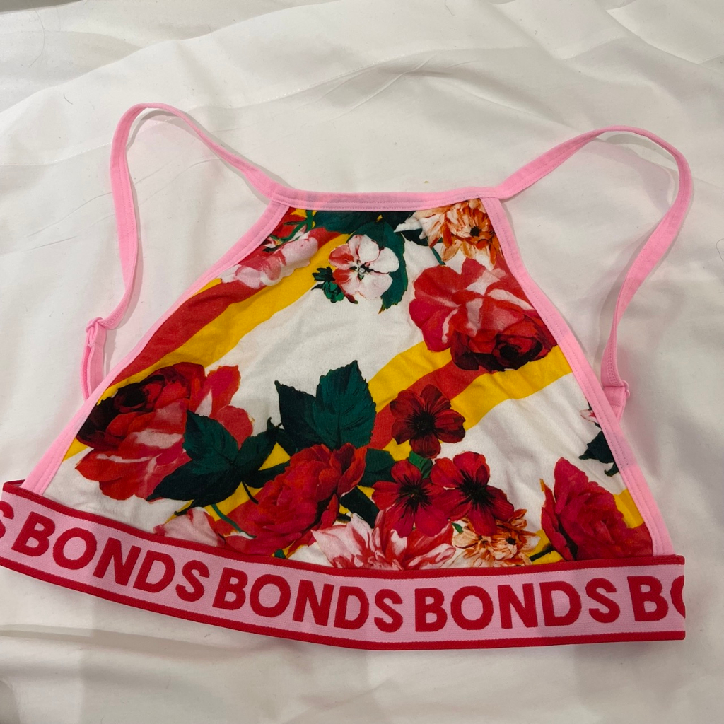 BRALETTE Dalaman Pink Flower BONDS Bra