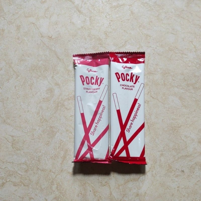 

GLICO POCKY STICK WAFER 21GR / STICK BISKUIT BERSALUT KRIM LEZAT per pcs