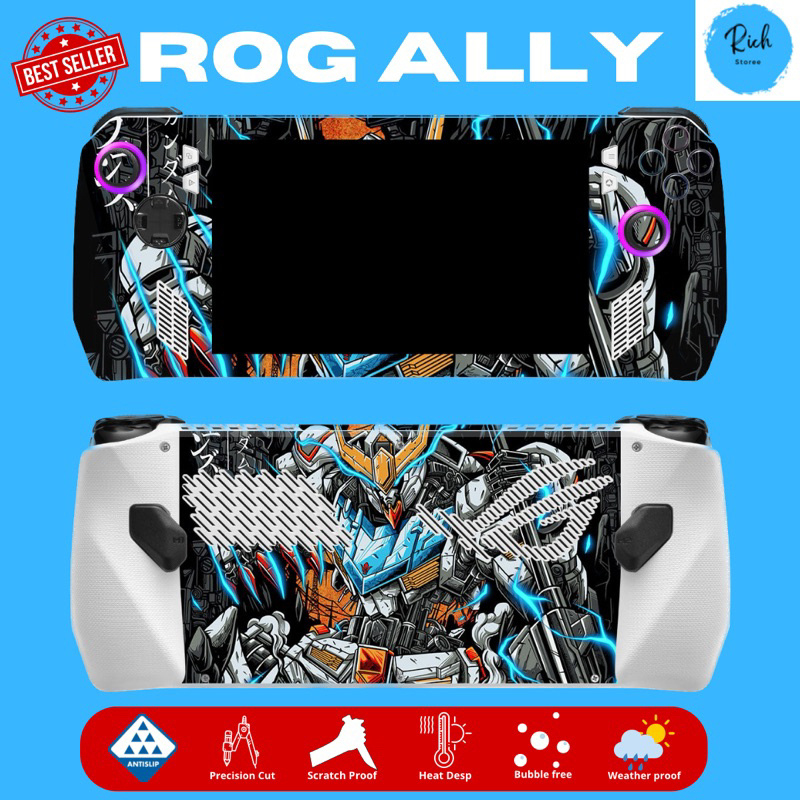 Garskin skin pelindung ROG ALLY Bisa custom Gundam 1