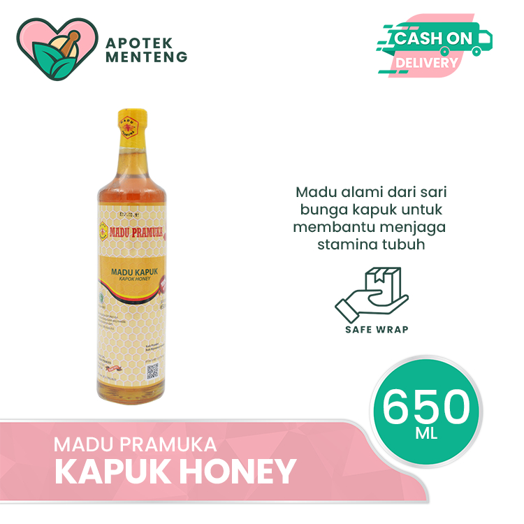 

Madu Pramuka Kapuk 650 mL - Madu Murni Dari Sari Bunga Kapuk