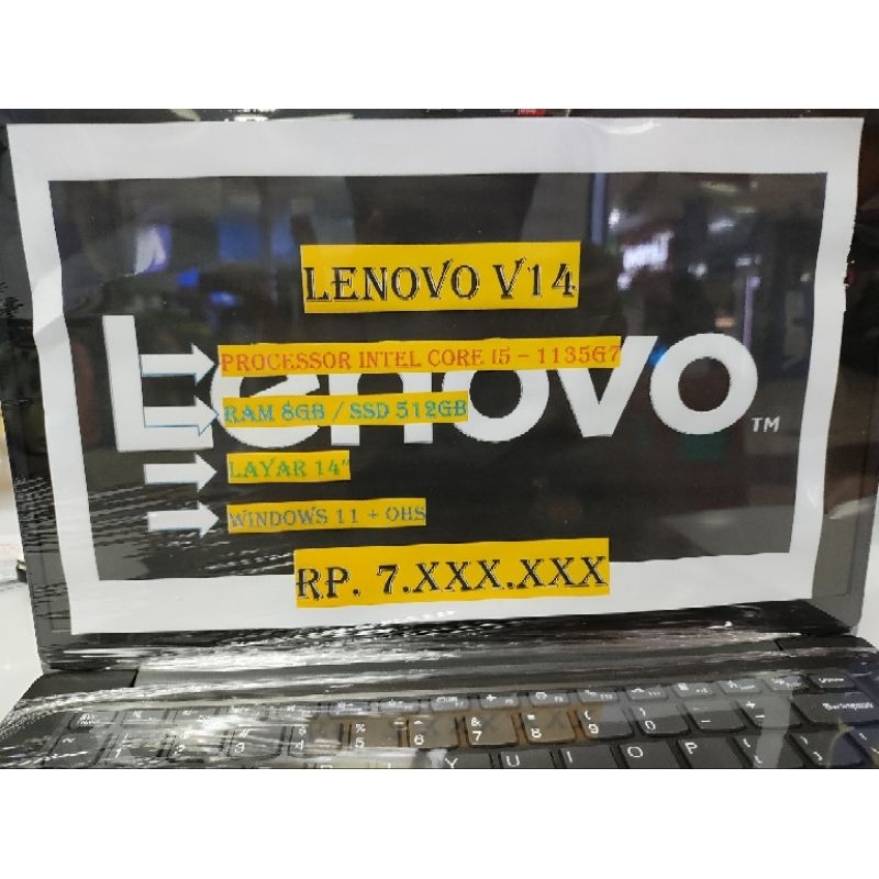 LENOVO V14 G2 i5 1135G7 8GB SSD 512GB