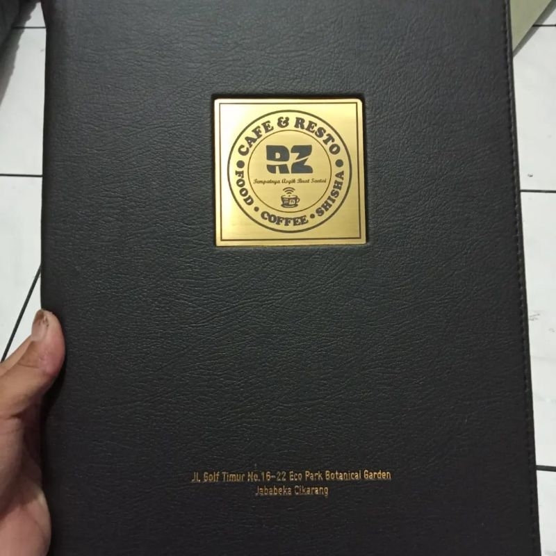 

buku menu restoran caffe grafo