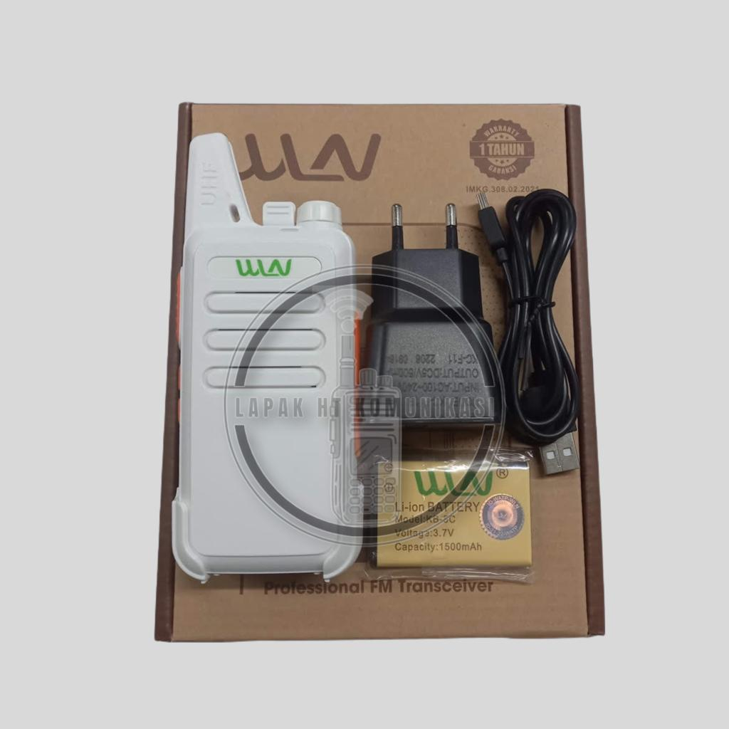 WLN KD-C1 HT UHF Putih Ori Baru Garansi Tanpa Desktop dan earmic WLAN PUTIH WLN PUTIH