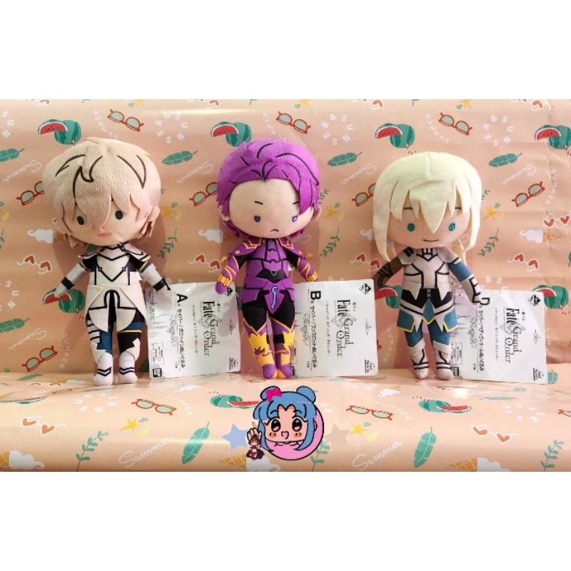 [Official Fate/Grand Order] Bandai Ichiban Kuji Prize Bedivere, Lancelot & Gawain - Sugar Pochette P