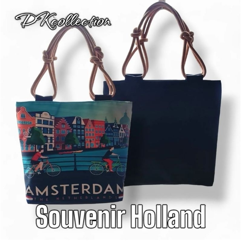 TAS BELANDA TAS HOLLAND TAS KANVAS BELANDA TOTE BAG BELANDA TAS KANVAS HOLLAND TOTE BAG HOLLAND