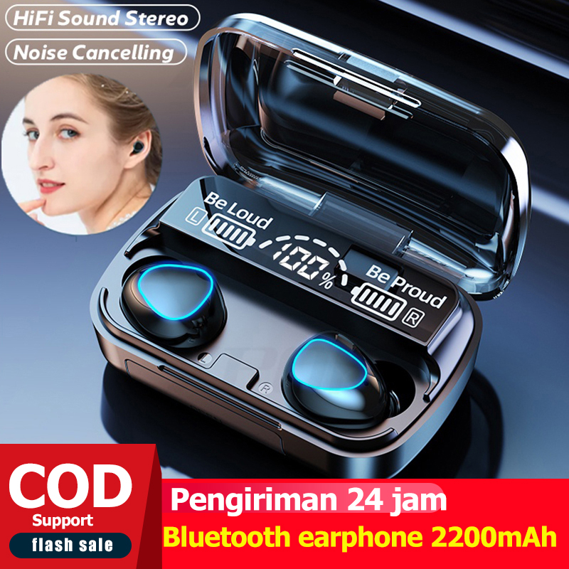 DYFDYF headset bluetooth full bass TWS 5.0 Earphone bluetooth