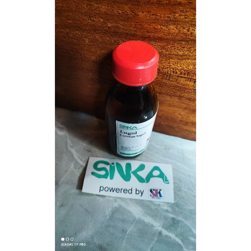 lugol 100ml larutan lugol cair 100ml pelengkap lab sekolah
