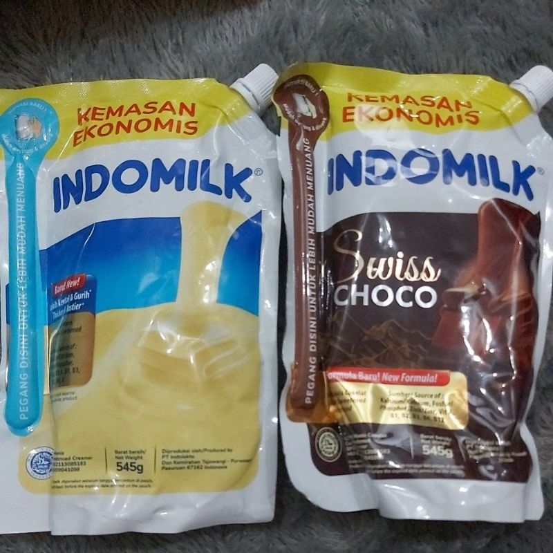 

Susu kental manis Indomilk 545gr putih atau coklat