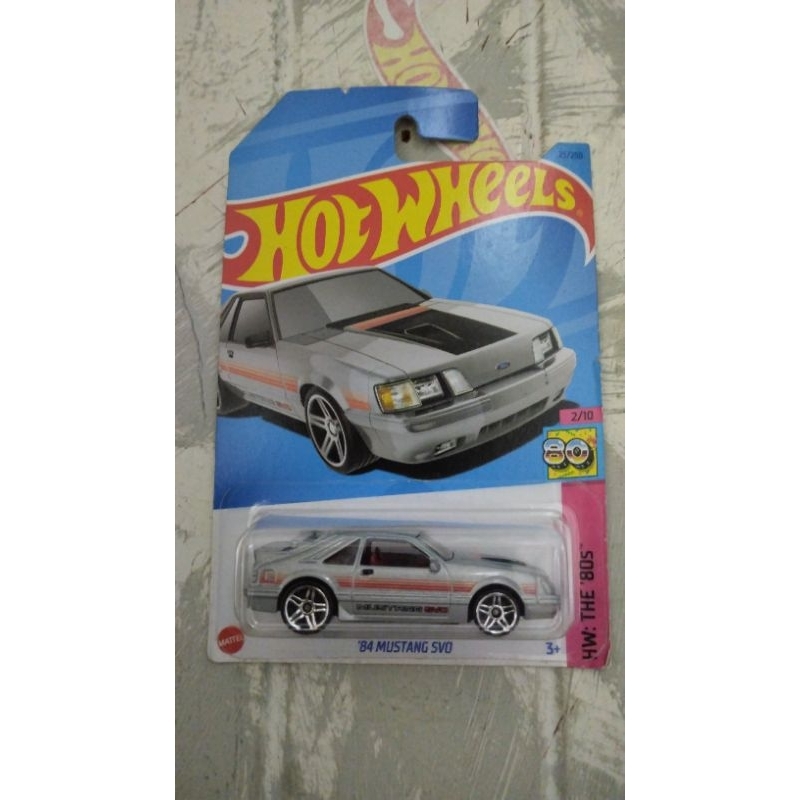 Hotwheels '84 Mustang SVO