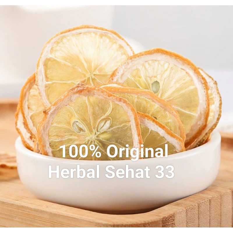 

iris lemon kering 100g/ dried sliced lemon tea