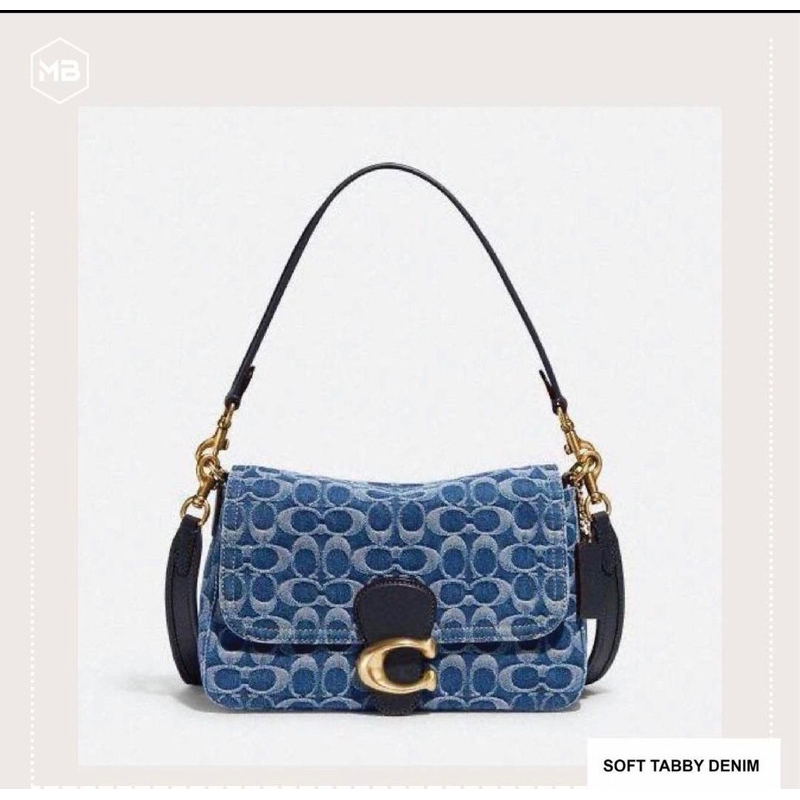 soft tabby denim shoulderbag