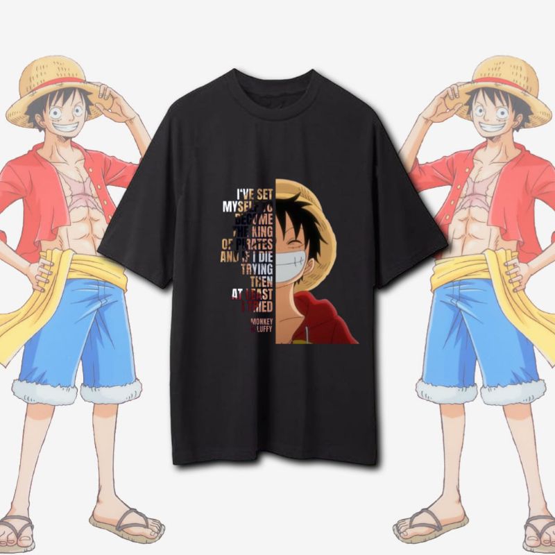 KAOS ONE PIECE PREMIUM/TSHIRT ONE PIECE FACE