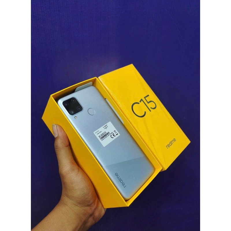 Realme C15 4/64 Second Nominus Fullset Original