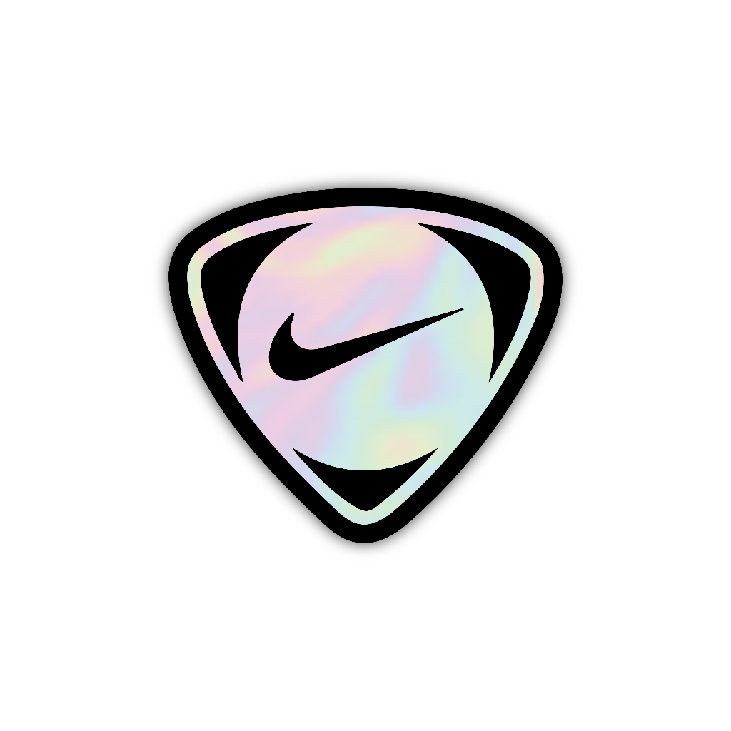 

sticker nike, stiker hologram satuan- Z010