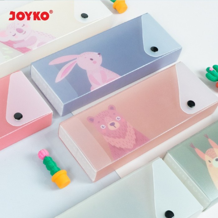 

❤️H2O❤️ Kotak Tempat Pensil JOYKO PC0719-AC Animal/Pencil Case Animal JOYKO