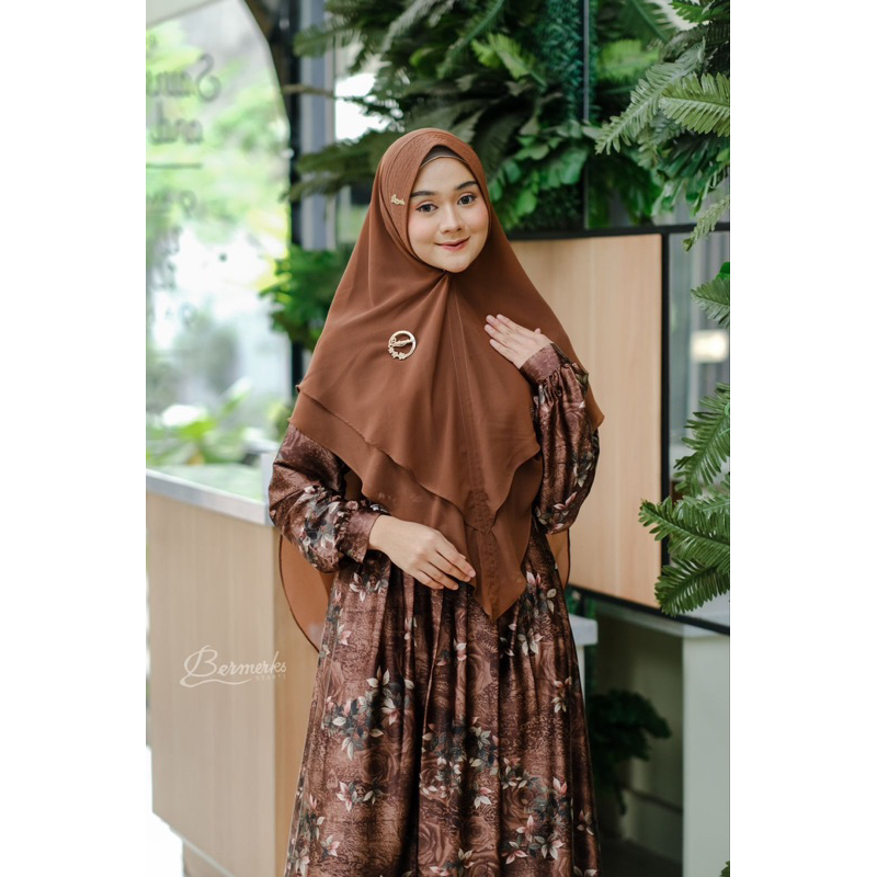gamis set syar'i bermerks