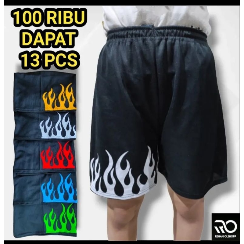 Celana Api Pendek Boxer Api Mizuno Api/Celana Boxer /Pand Boxer Unisex Surfing Celana Onfire