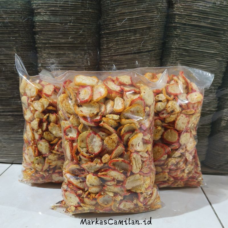 

Markas Camilan | Snack Kerupuk Seblak Pedas Gurih dan Renyah 400 gram