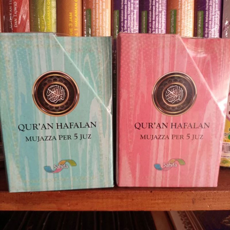 

Al-qur'an hafalan per 5 juz saku al-Mahira sahifa