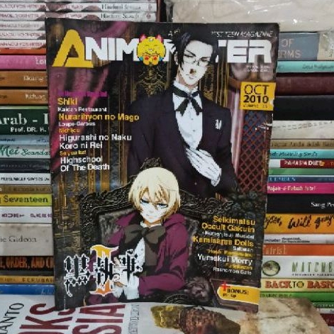 Majalah Animonster Original Vol 139 Oct 2010 Bekas Tanpa Bonus