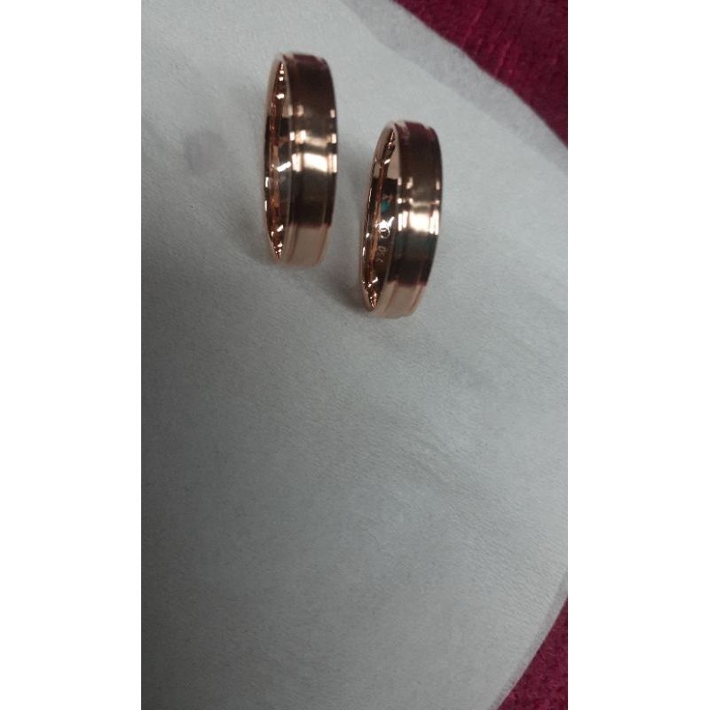 cincin pasangan perak murni 99