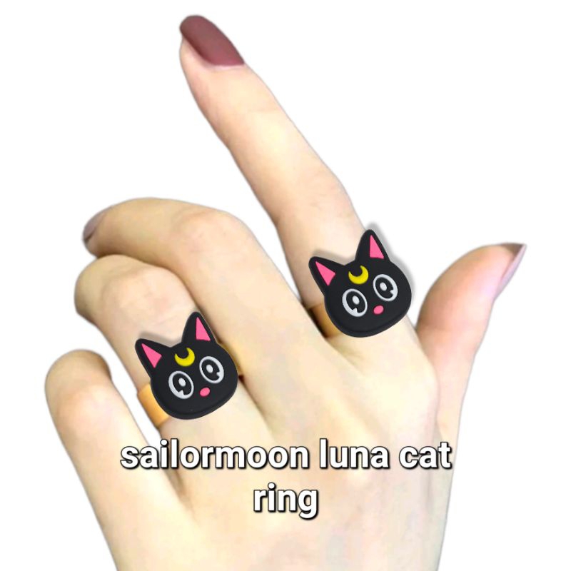 cincin titanium/cincin emas/cincin sailormoon/cincin cewek/cincin unisex/cincin anak/cincin motif sa