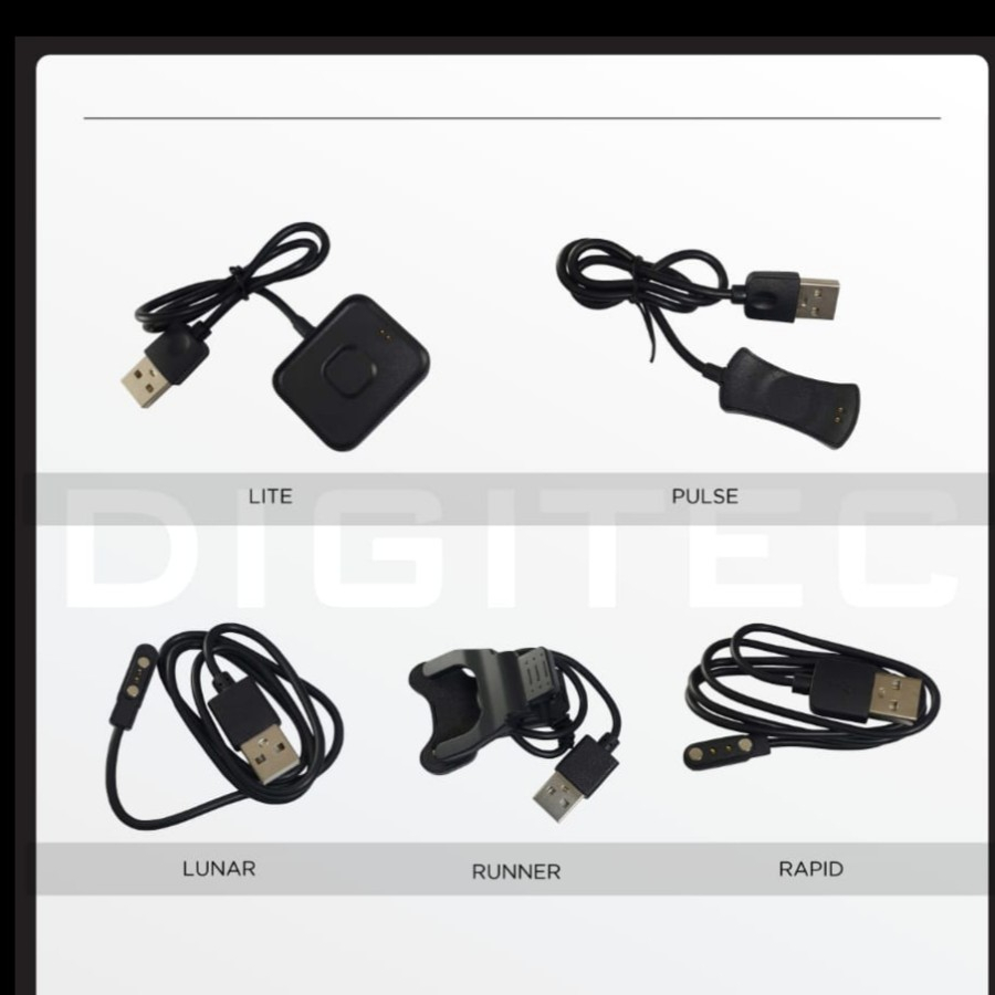 Charger Digitec Smartwatch Runner/Alpha/Lanos/Lite/Wave/Octafit/Lunar - RUNNER