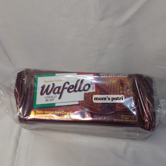 

WAFER WAFELLO CHOCOLATE | BUTTER CARAMEL 1PACK ISI 10 @17GR