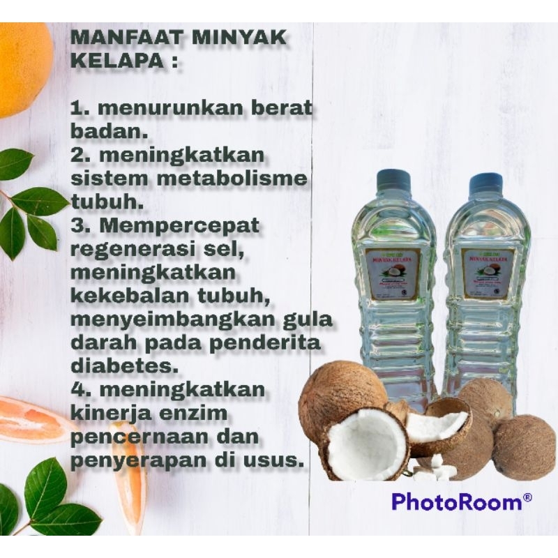 

MINYAK KELAPA / KLENTIK ASLI BOGA MAS / MURNI