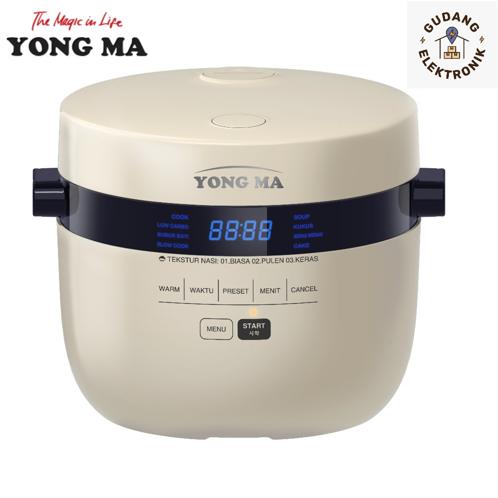 YONG MA SMC8067 MAGIC COM Low Carbo Low Sugar Low Calorie