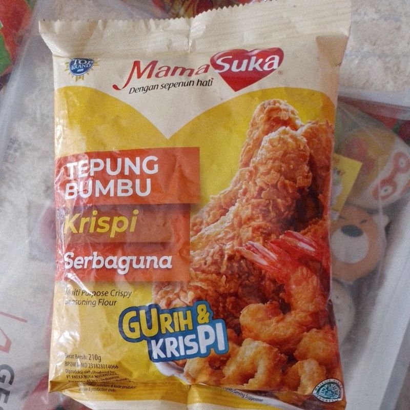 

MamaSuka Tepung Bumbu Crispi Serbaguna 210gr