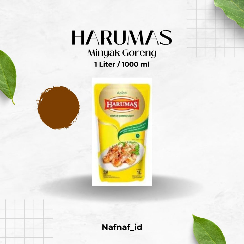 

Harumas Minyak Goreng 1L / 1000 ml