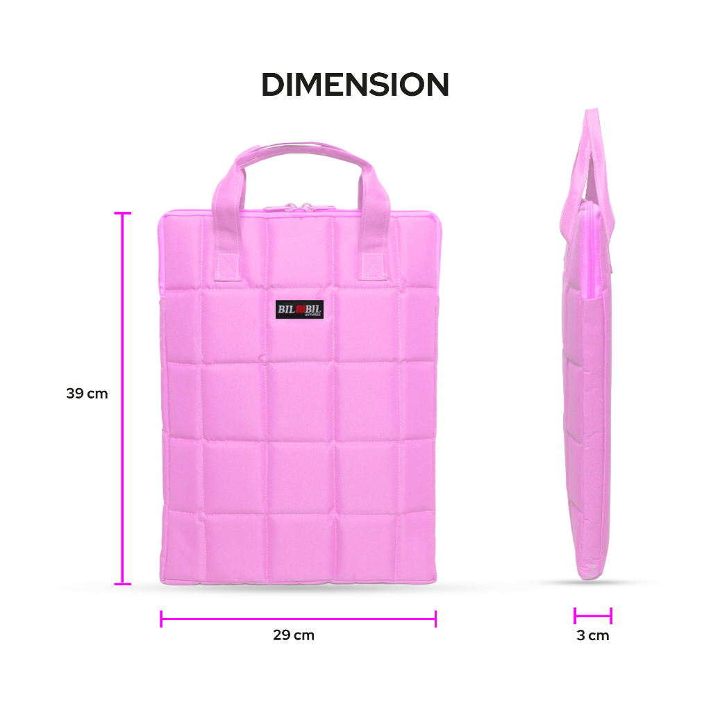 Tas Laptop Wanita 14-15 inch Case laptop Sleeve Tas laptop jinjing Vertical