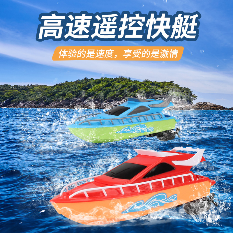Mainan Kapal Speed Boat Remote Control Perahu Remot Air