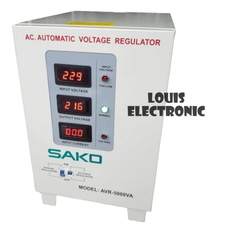Stabilizer SAKO AVR-5000VA 5000 Watt AVR 5000 VA
