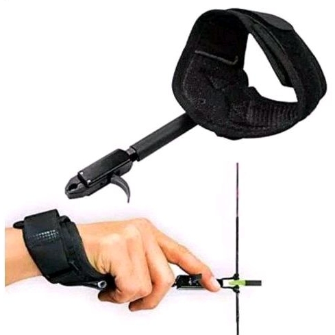 compound trigger caliper penarik string caliper hook release alat penarik grip panah pelatuk string 