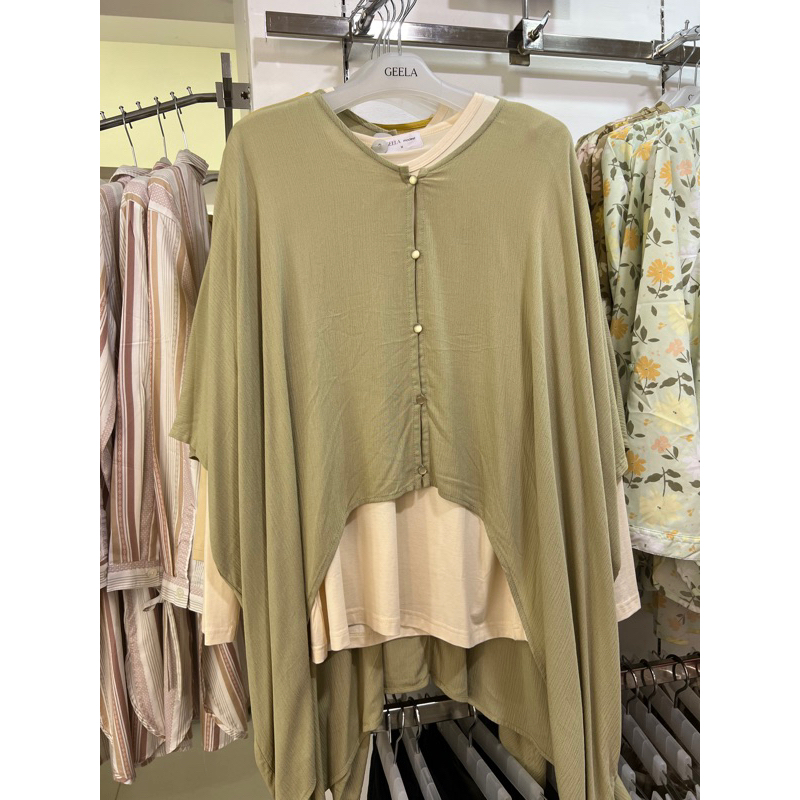 SET CEWEK BRAND GEELA BY DUST , BLOUSE cewek GEELA