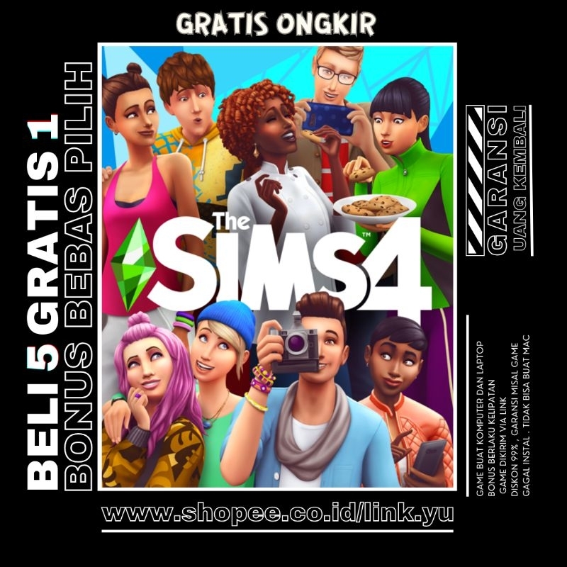 THE SIMS 4 ALL DLC FULL PACK GAMES  - GAME LAPTOP - LINK DOWNLOAD