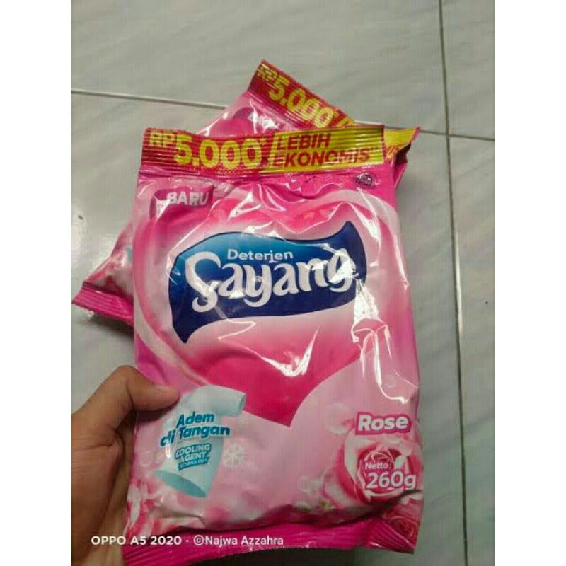 Deterjen Sayang Bubuk Deterjen Bubuk Lebih Ekonomis Deterjen Sayang