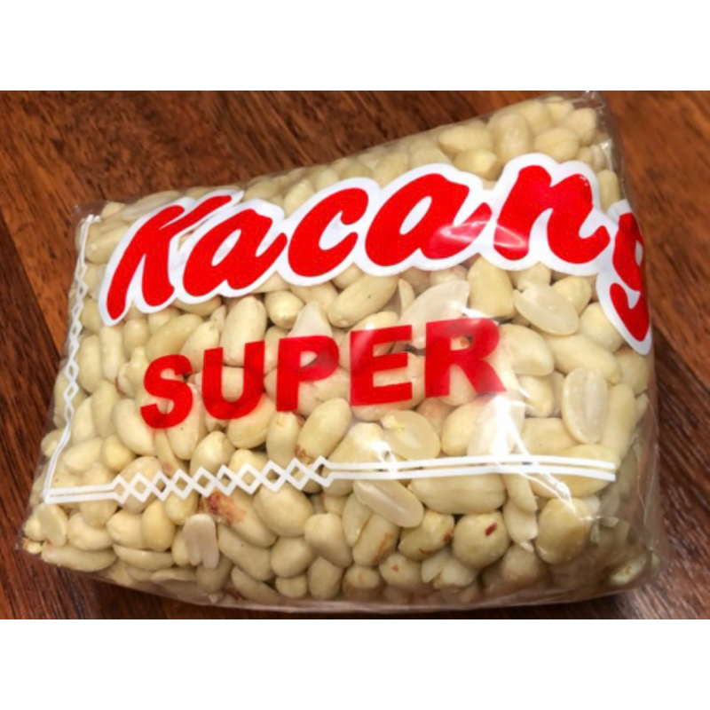 

kacang kupas ukuran 25/29 besar