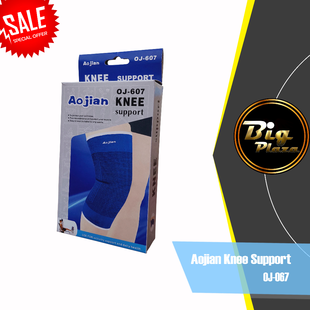 OJ-067 Aojian Knee Support Deker Pelindung Lutut Elastis 0967