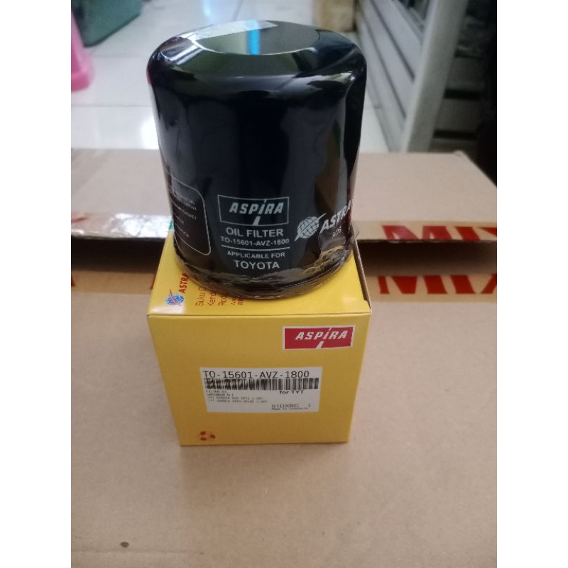 Filter Oli/ Oil Filter Aspira XENIA, ALL NEW XENIA, TERIOS, GRAN MAX, LUXIO, AYLA, SIRION 1.5, SIGRA