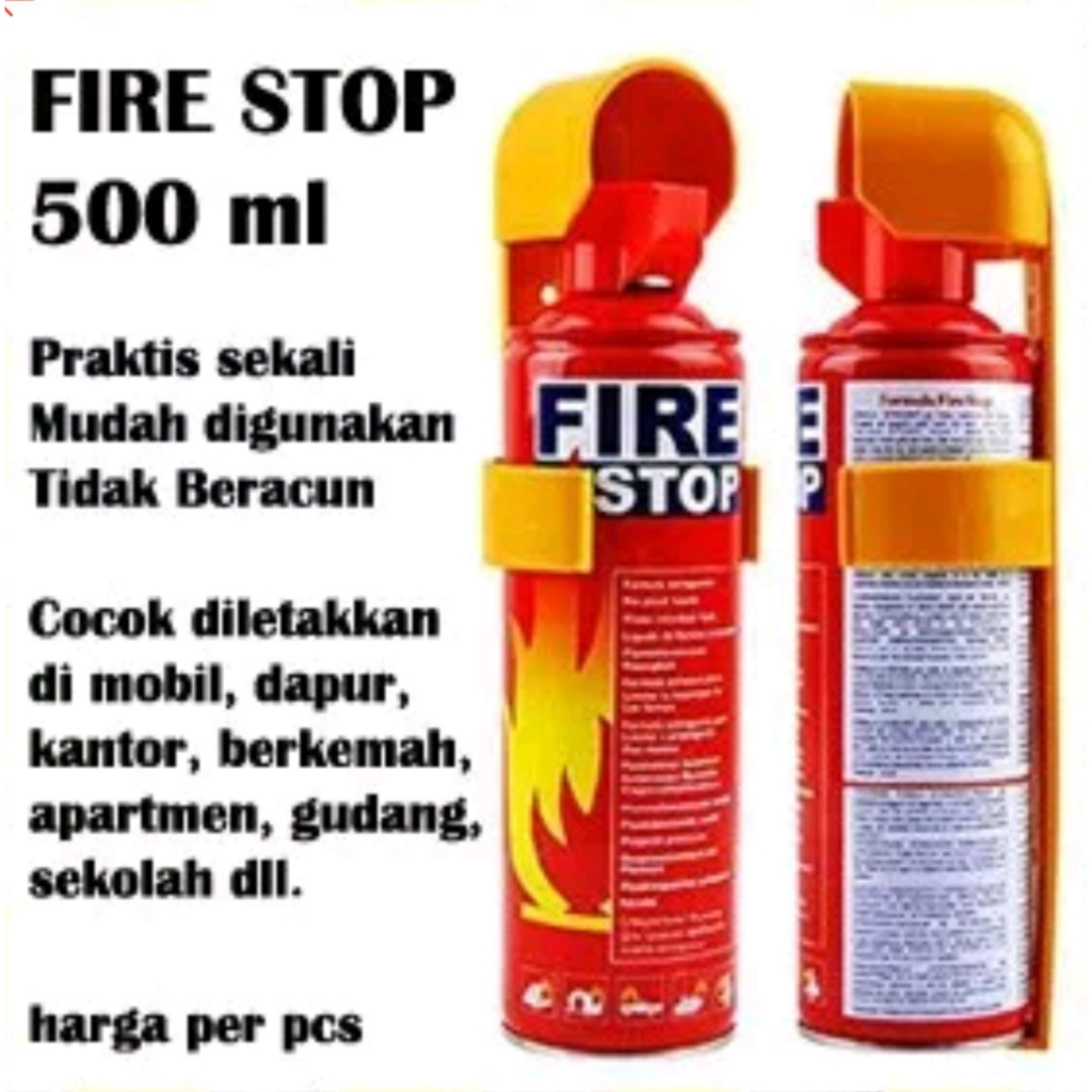Pemadam Api Ringan Portable Fire Stop Extinguisher Apar Mini Spray 500