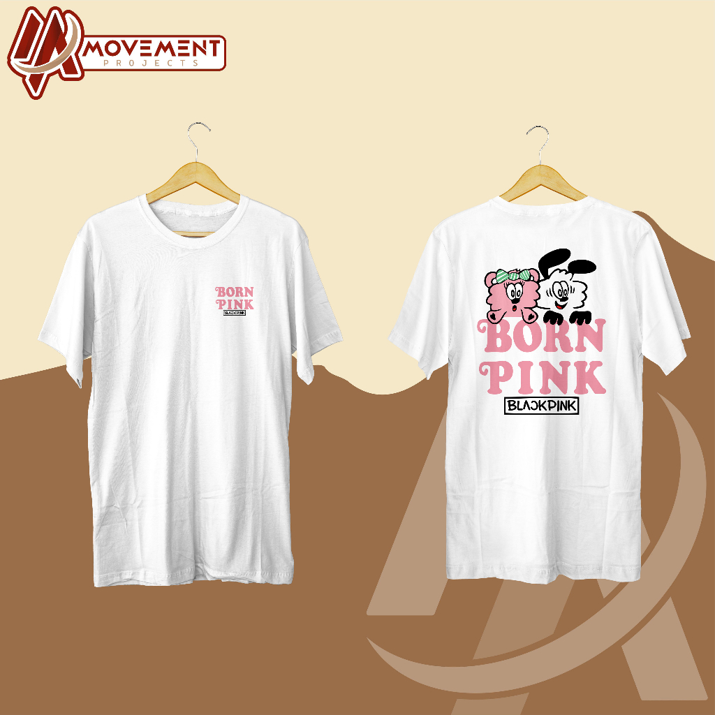[PREMIUM] T-SHIRT - BLACKPINK X VERDY BORN PINK ENCORE VER.3