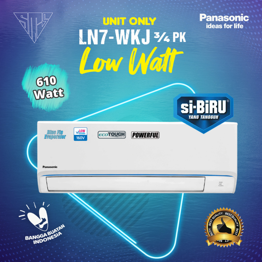 AC Panasonic Si BiRU 3/4 PK CS-LN7AKJ Loww Voltage