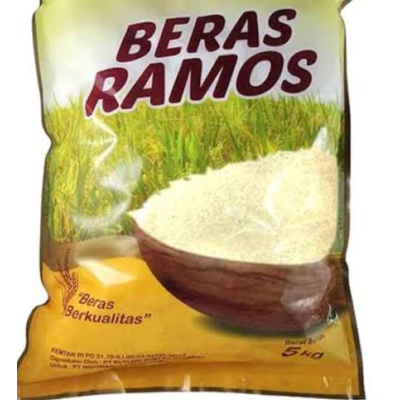 

beras ramos kemasan sekilo