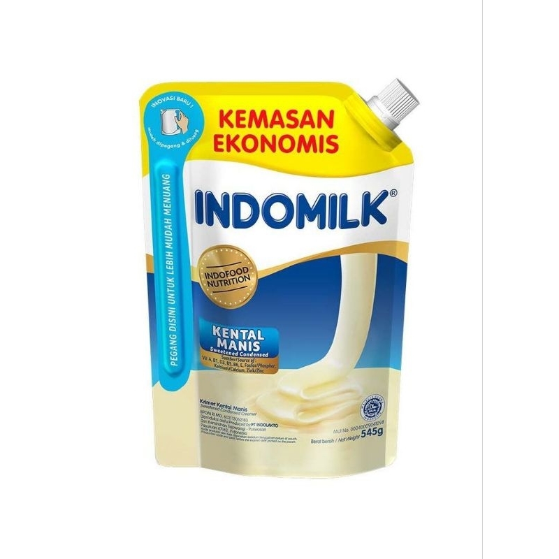 

SUSU INDOMILK KENTAL MANIS 545 G POUCH ANTI TUMPAH MURAH