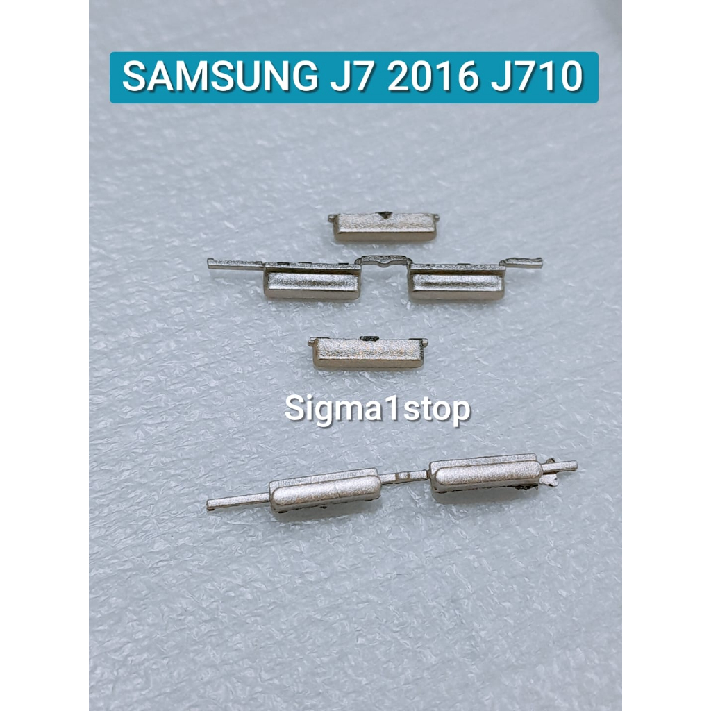 SAMSUNG J7 2016 J710 J5 2016 J510  PERNIK  TOMBOL LUAR ON OFF  VOLUME SUARA  SWITCH  TOMBOL POWER  B